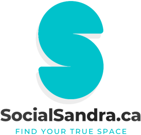 Logo - Social Sandra - Content Creation - Social Media - Vancouver Island BC